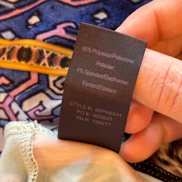 Hale Bob V Neck Dress, Multi Color - Aztec Style , size Medium - Picture 8 of 10